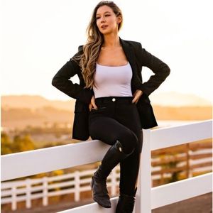 Solid citizen equestrian Jackie blazer NWOT